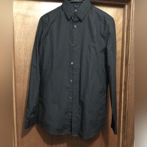 H&M black shirt size s slim fit
